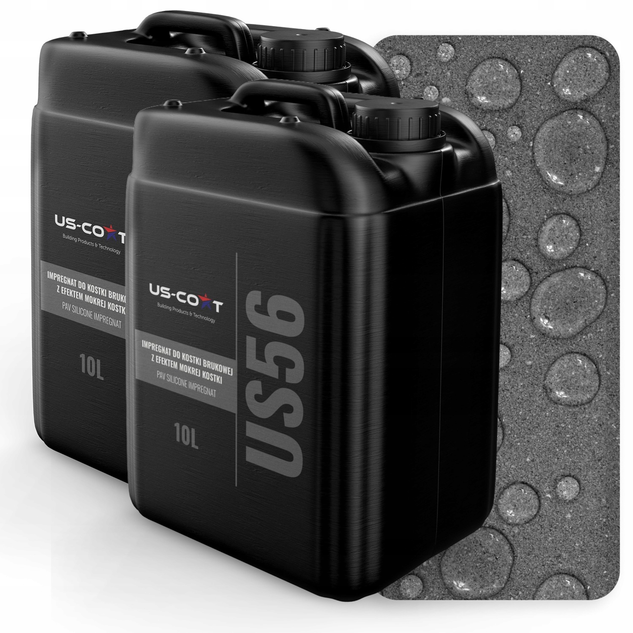 Impregnat Do Kostki Brukowej Z Efektem Mokrej Hydrofobowy Bezbarwny Wet 10L