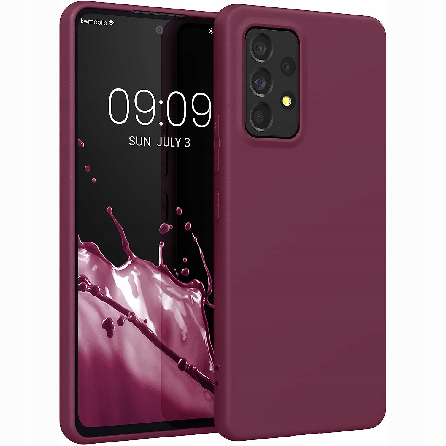 

Etui Matowe Slim do Samsung Galaxy A52 Szkło 9H