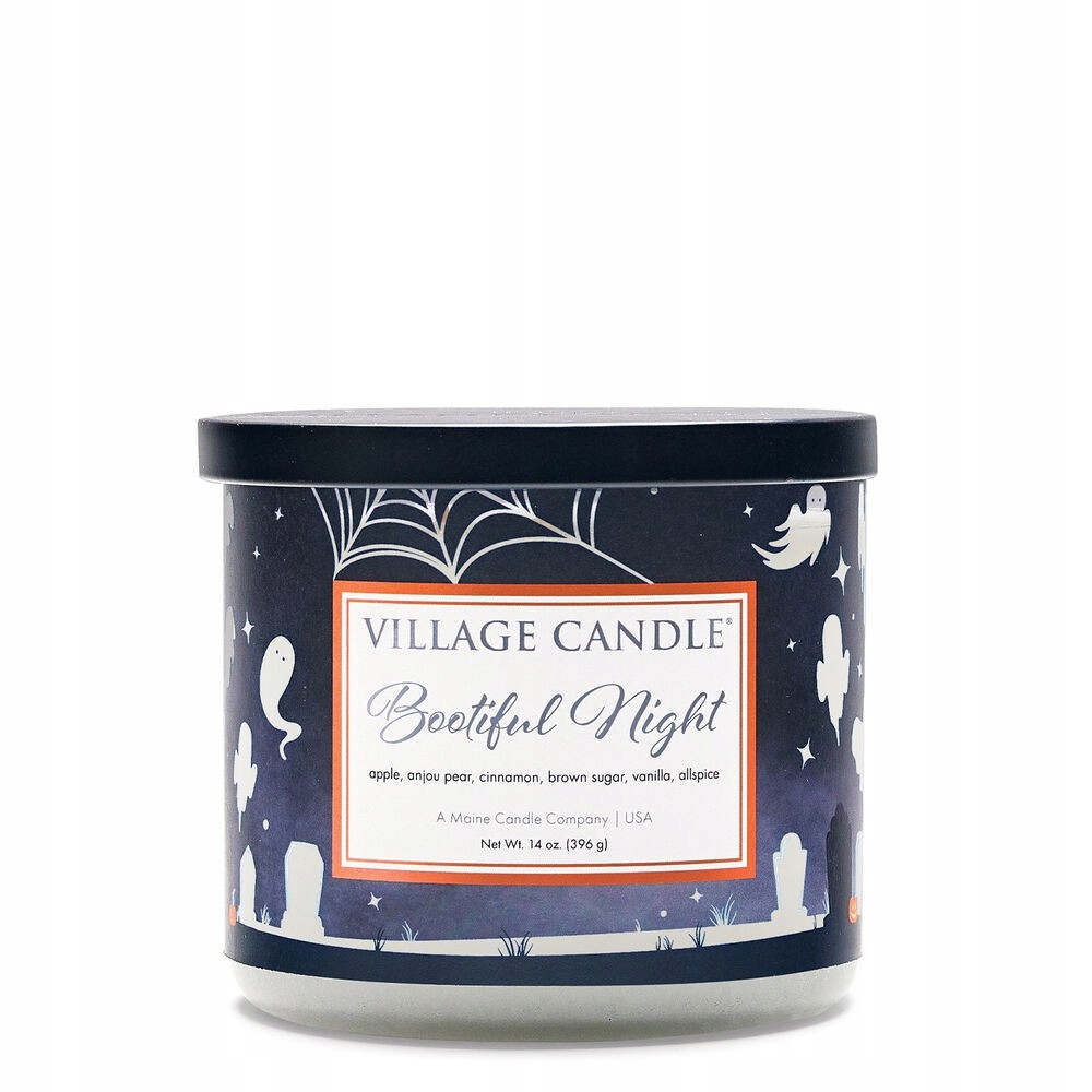 Svíčka ve skle Holly Bootiful Night Village Candle