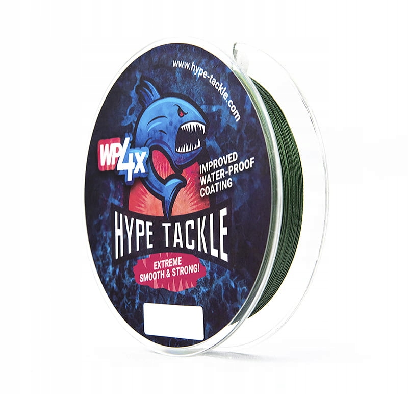 Plecionka Hype Tackle 4X Moss Green 0,16mm, 13kg 135m