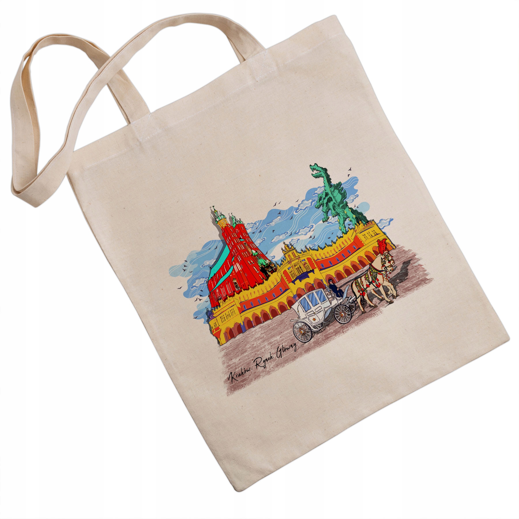 

Torba eko Kraków Malowany, natural