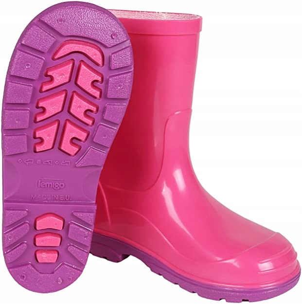 Lemigo Kalosze gumowce dziecko Oli różowe R 32 Kod producenta 939
