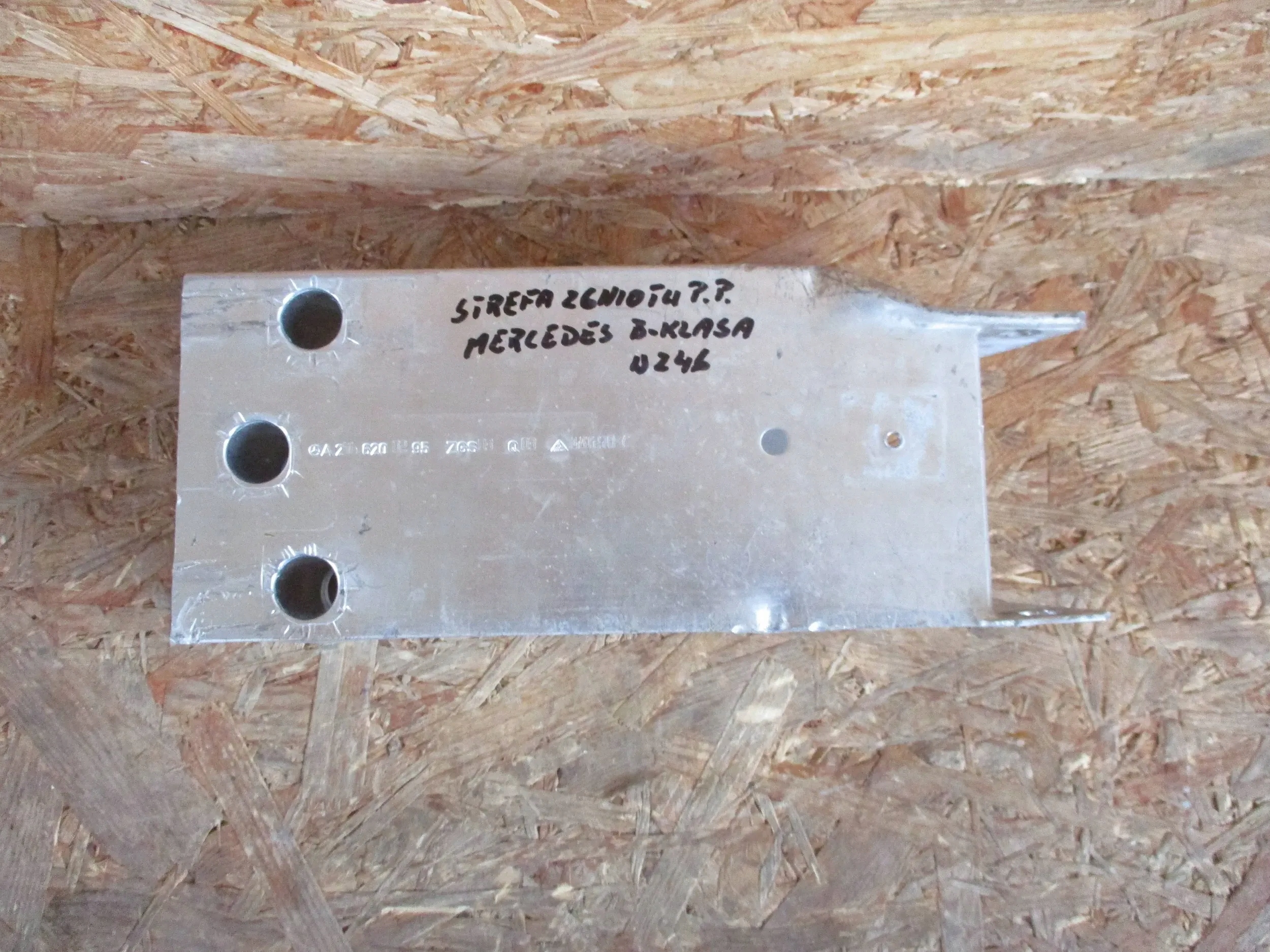 beam tip right front MERCEDES B KLASA W246
