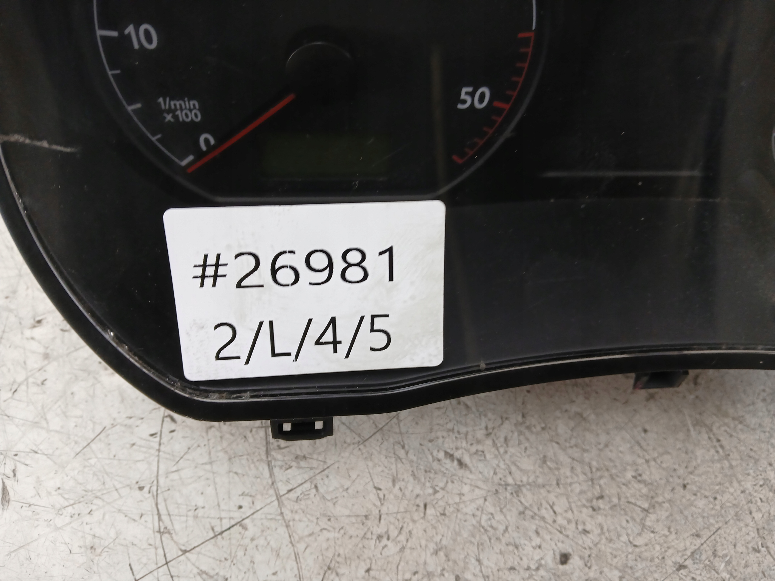 VW POLO 9N 1.9 TDI dials dials 6Q0920820E