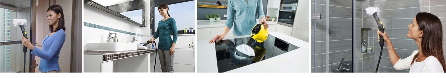 ŚCIERECZKI RĘCZNE DO PAROWNICY KARCHER SC1 2 3 4 5 Przeznaczenie do parownicy