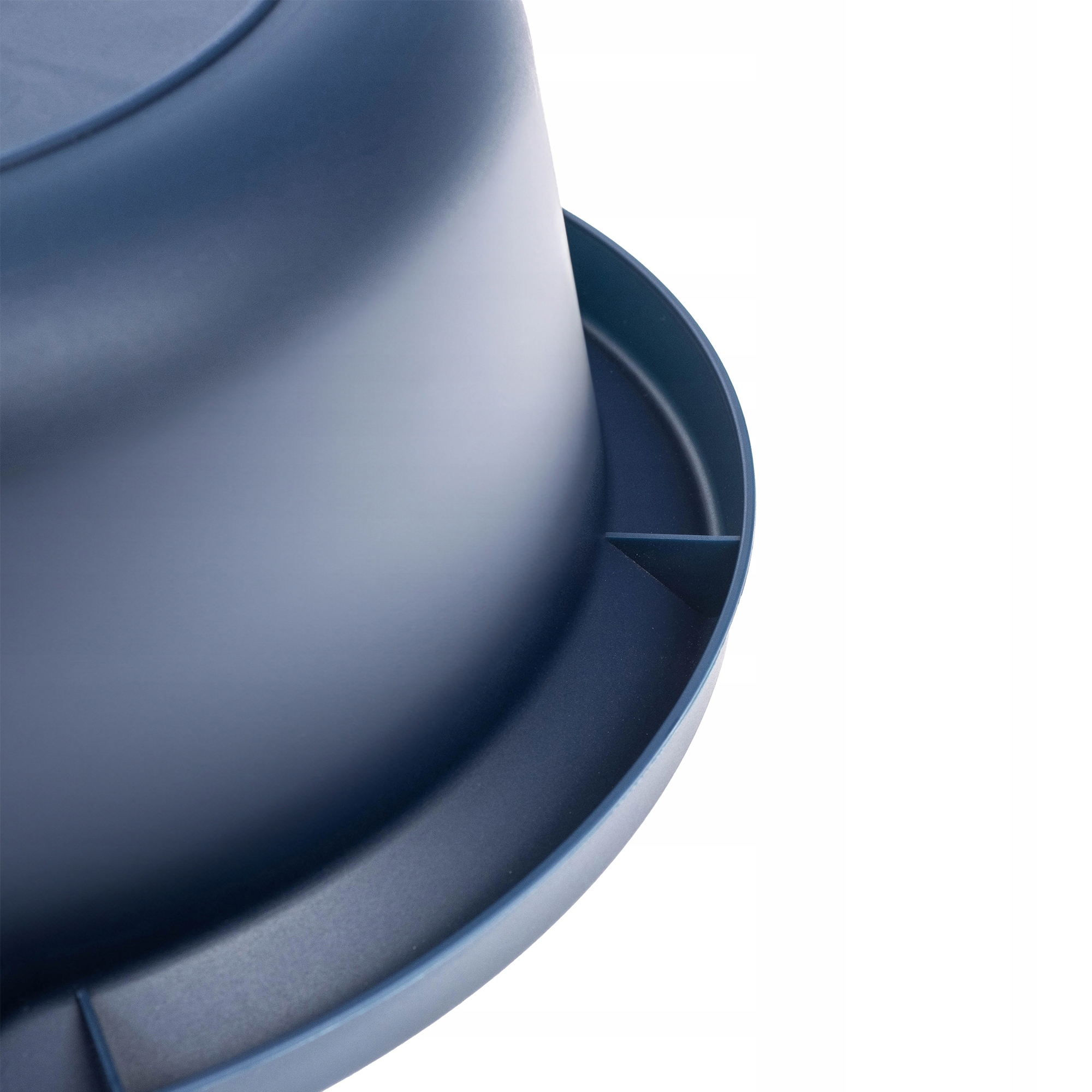 MISKA PLASTIKOWA 6L MIEDNICA OKRĄGŁA GRANAT Marka Kadax