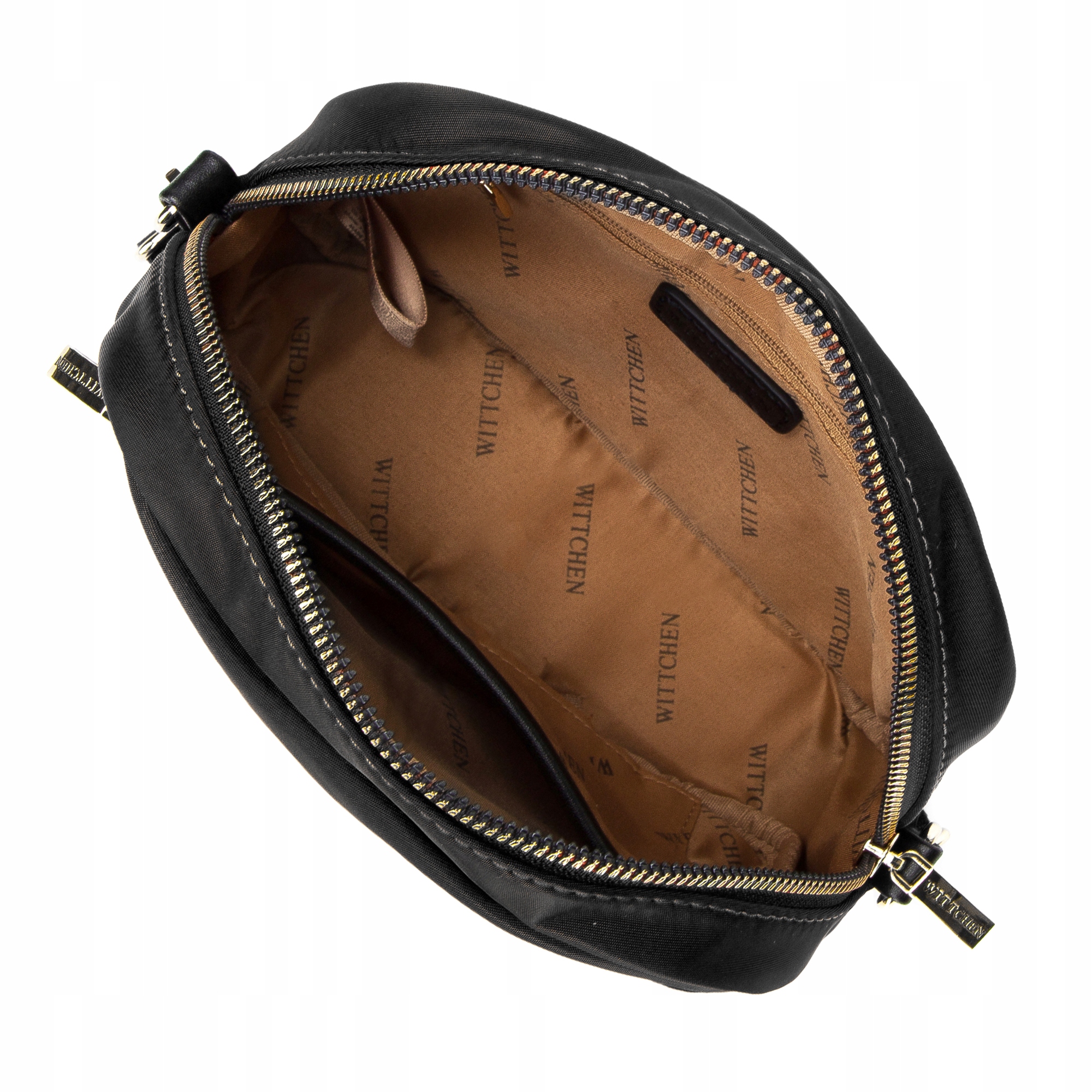 DAMSKA TOREBKA LISTONOSZKA NYLONOWA Z KIESZONKĄ WITTCHEN 97-4Y-106-1 CZARNA EAN (GTIN) 5900062441245