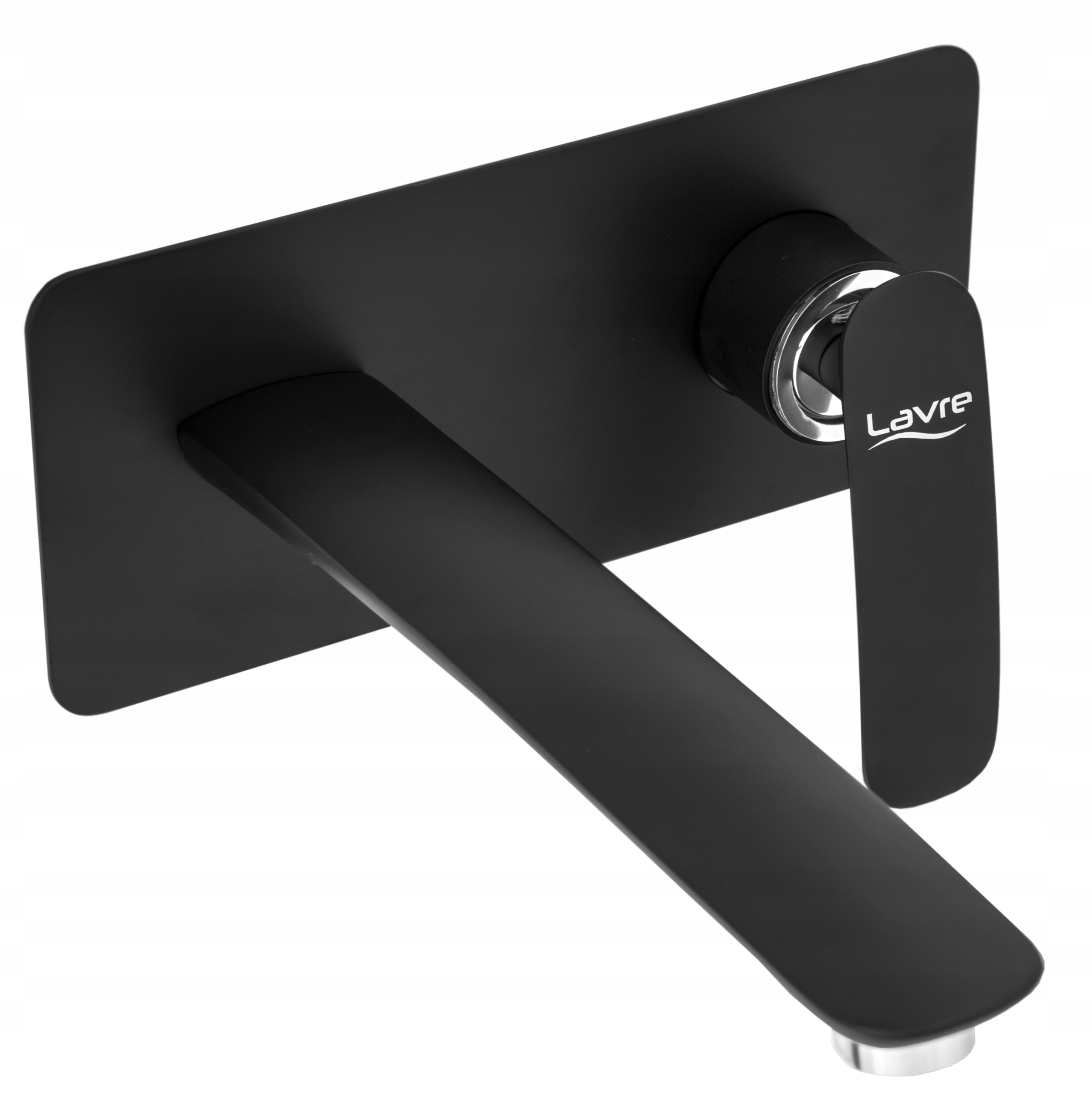 

Tony Czarna Bateria Umywalkowa Podtynkowa Kwadrat