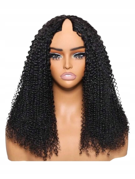 Shein Dámská Paruka Černé Vlasy Africké Kadeře Lýk