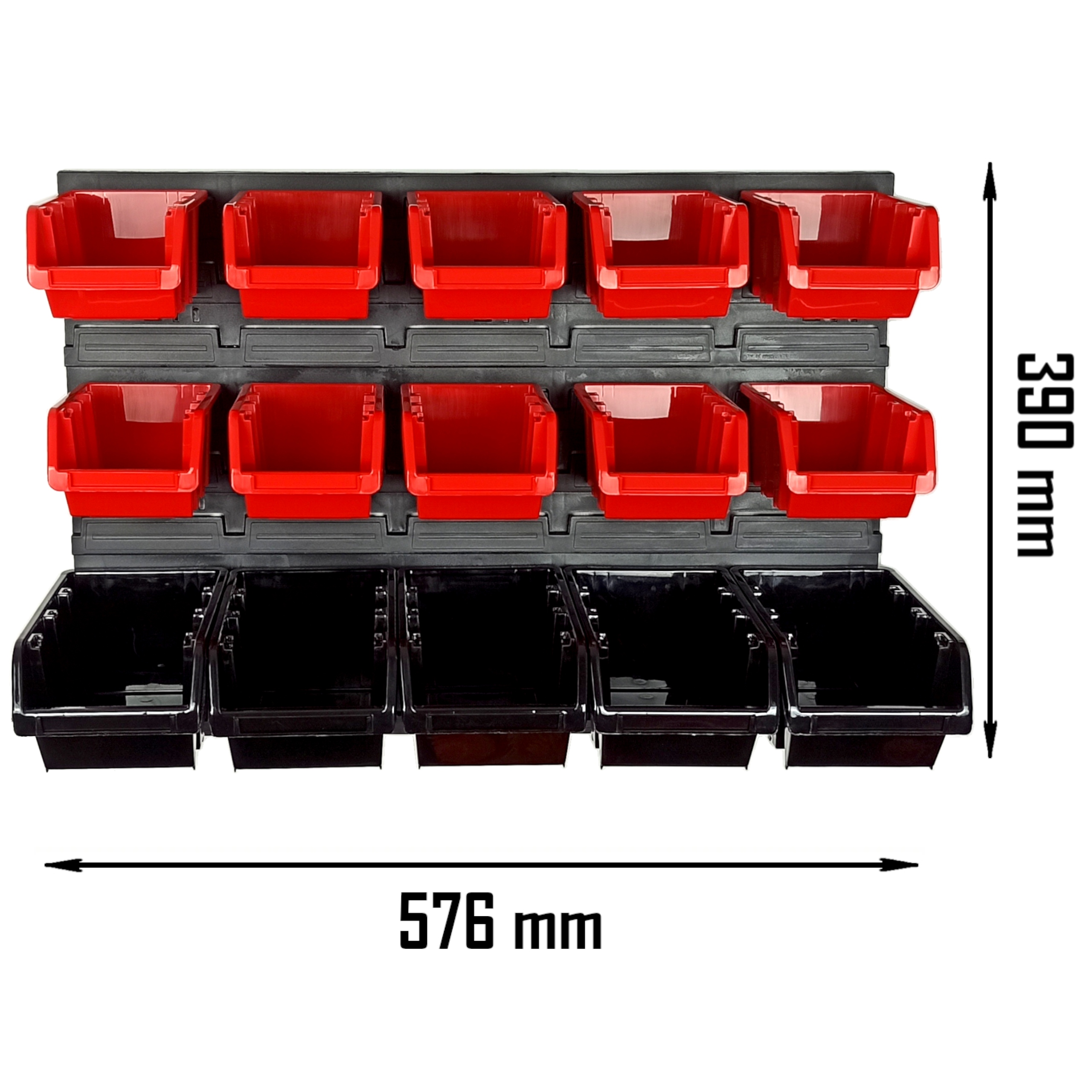 TABLICA ŚCIANKA NARZĘDZIOWA wym. 58x39cm 15 kuwet EAN (GTIN) 5904966041983