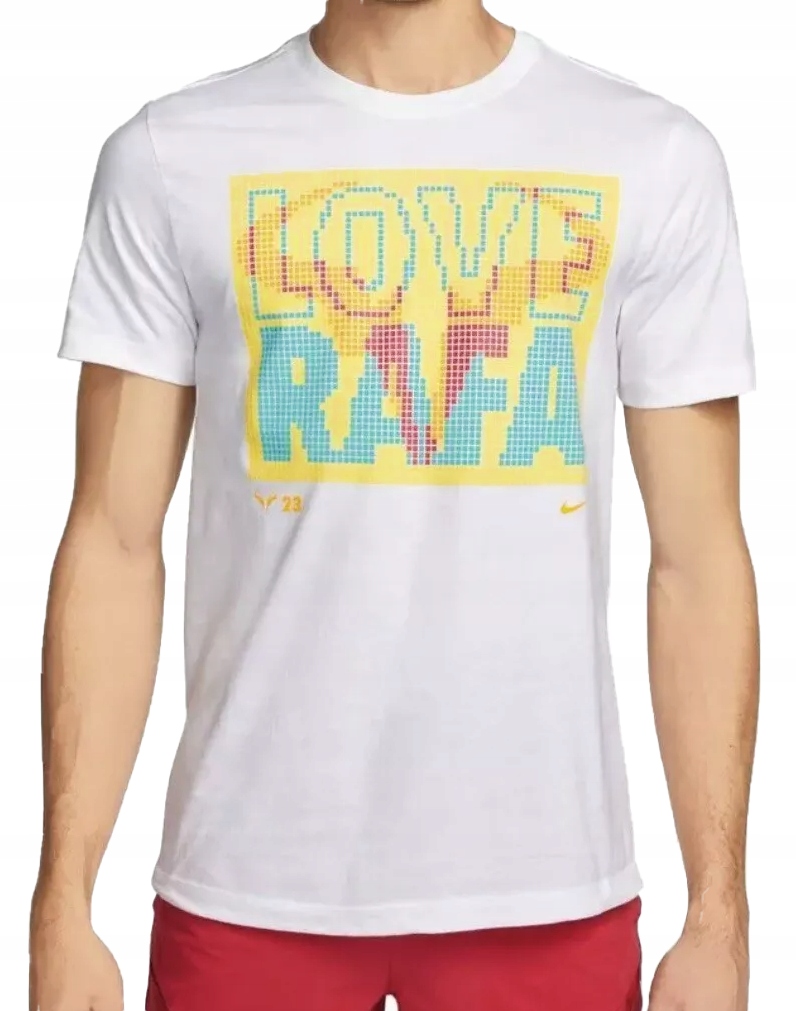 Pánské bavlněné Tričko Nike Tee Love Rafa FN5318-100 Xs