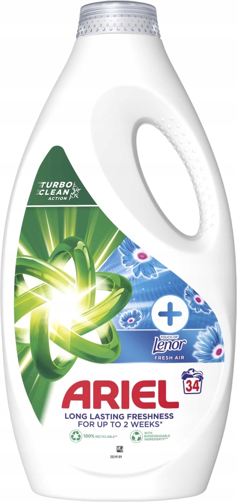 Plyn do prania Ariel Touch Of Lenor Fresh Air 1.7 l