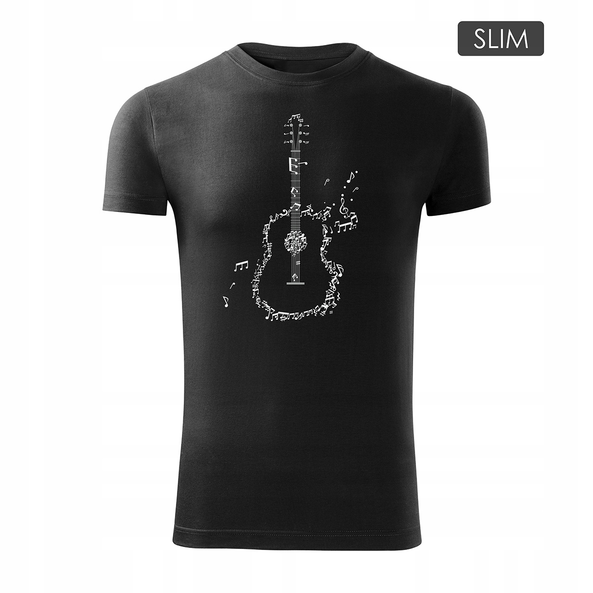 

Koszulka rock rockowa jazz z gitarą dla gitarzysty