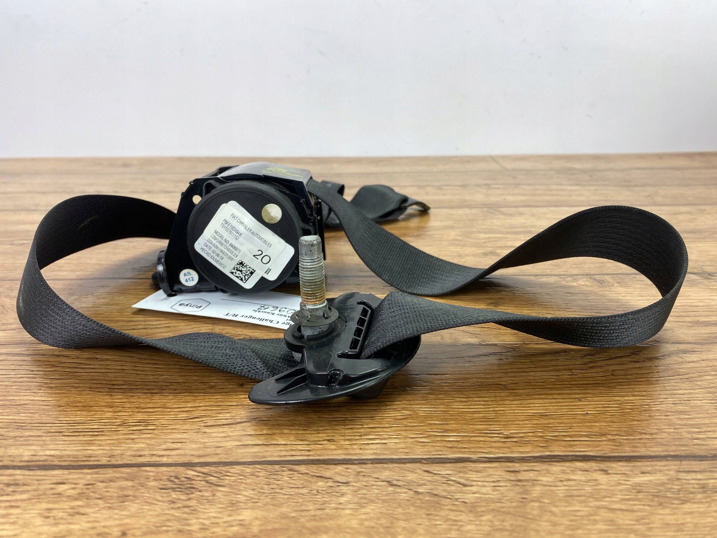 hinten Gurten Sicherheits Dodge Challenger 2015+