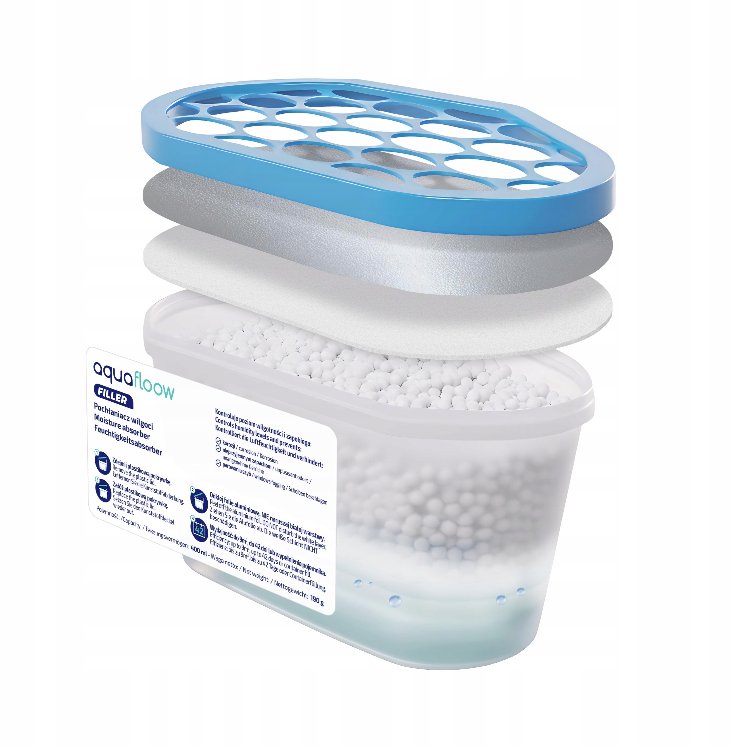 12x páraelszívó párátlanító fürdőszoba szekrényhez AquaFloow Márka AquaFloow