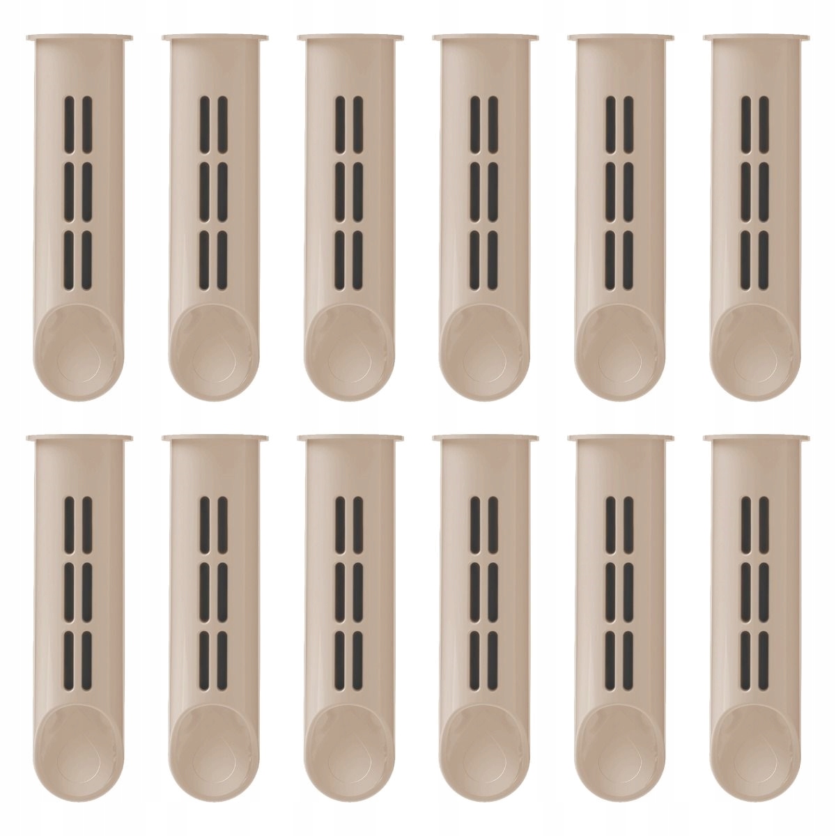 12 filtračních vložek vody do láhve Dafi Solid Soft barva Cappucino