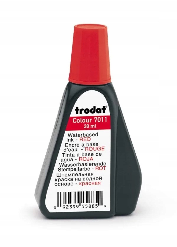 

Tusz do pieczątek/stempli 28ml Trodat 7011 czerw.