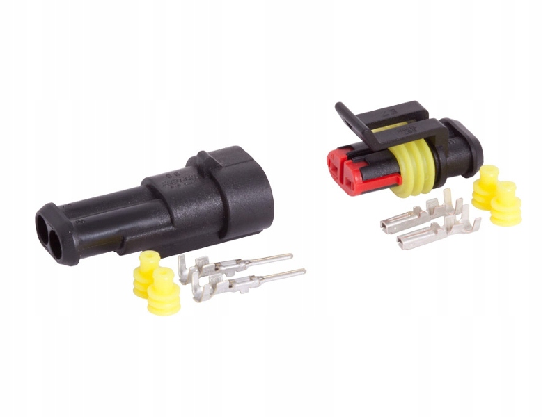 

Kostka złącze hermetyczne wtyk Superseal 2 Pin