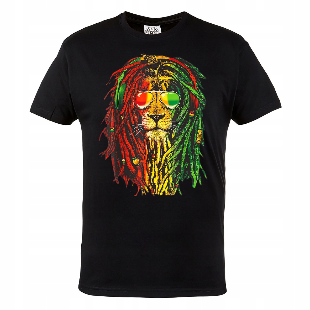 

Koszulka Muzyczna Reggae Jamaica Rasta Lion
