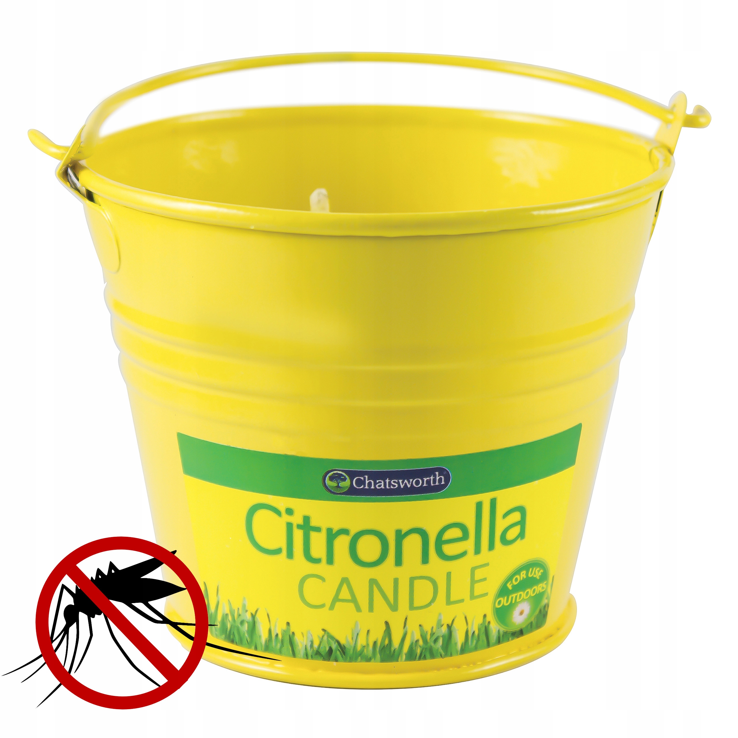 

Citronella Candle Wiaderko Świeca przeciw komarom