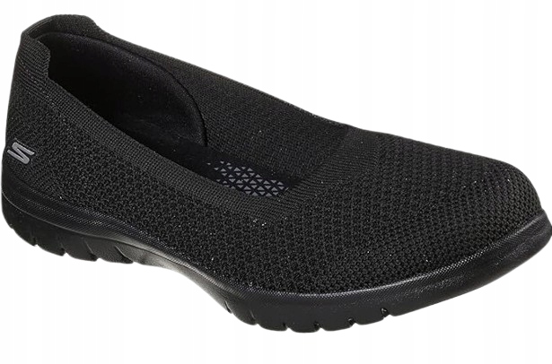 Skechers Dámské Polobotky Nazouvací Černé Nízké Rovné 40 6AB