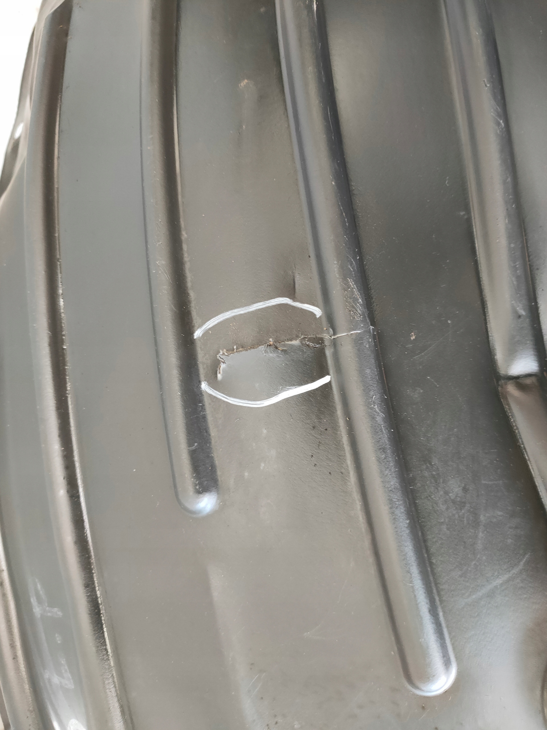 MAZDA 6 GJ 13-17 mudguard front left front GHP9K7016 LH OE