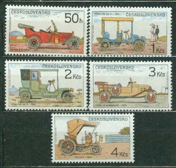 CZECHOSŁOWACJA** Pierwsze samochody Mi 2947-51