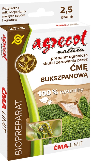 

Preparat Na Ćmę Bukszpanową Agrecol Natura 2,5G