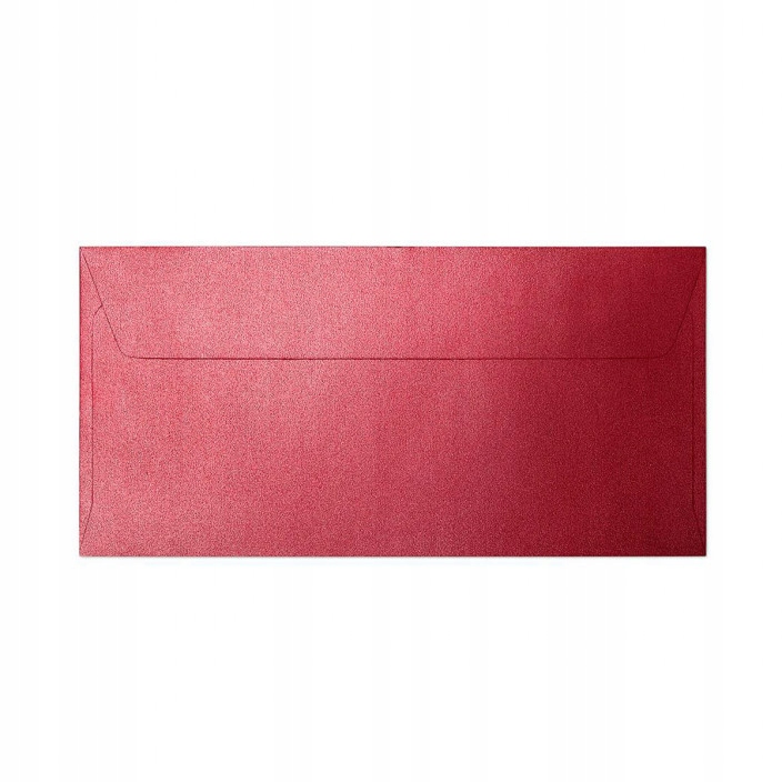 

Koperty DL czerwone 10szt Galeria Papieru
