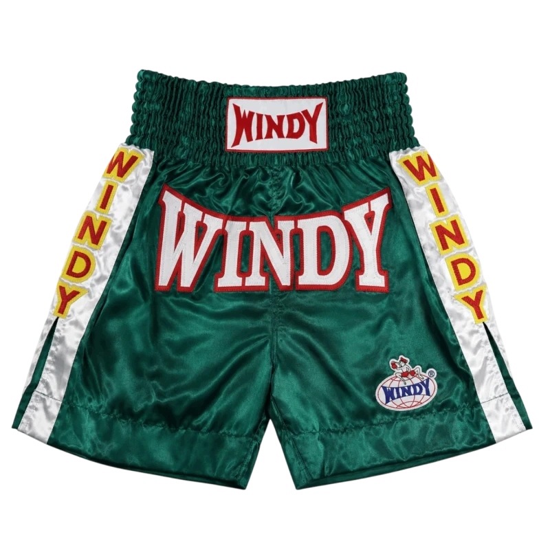 Kraťasy Muay Thai Windy M Zelené