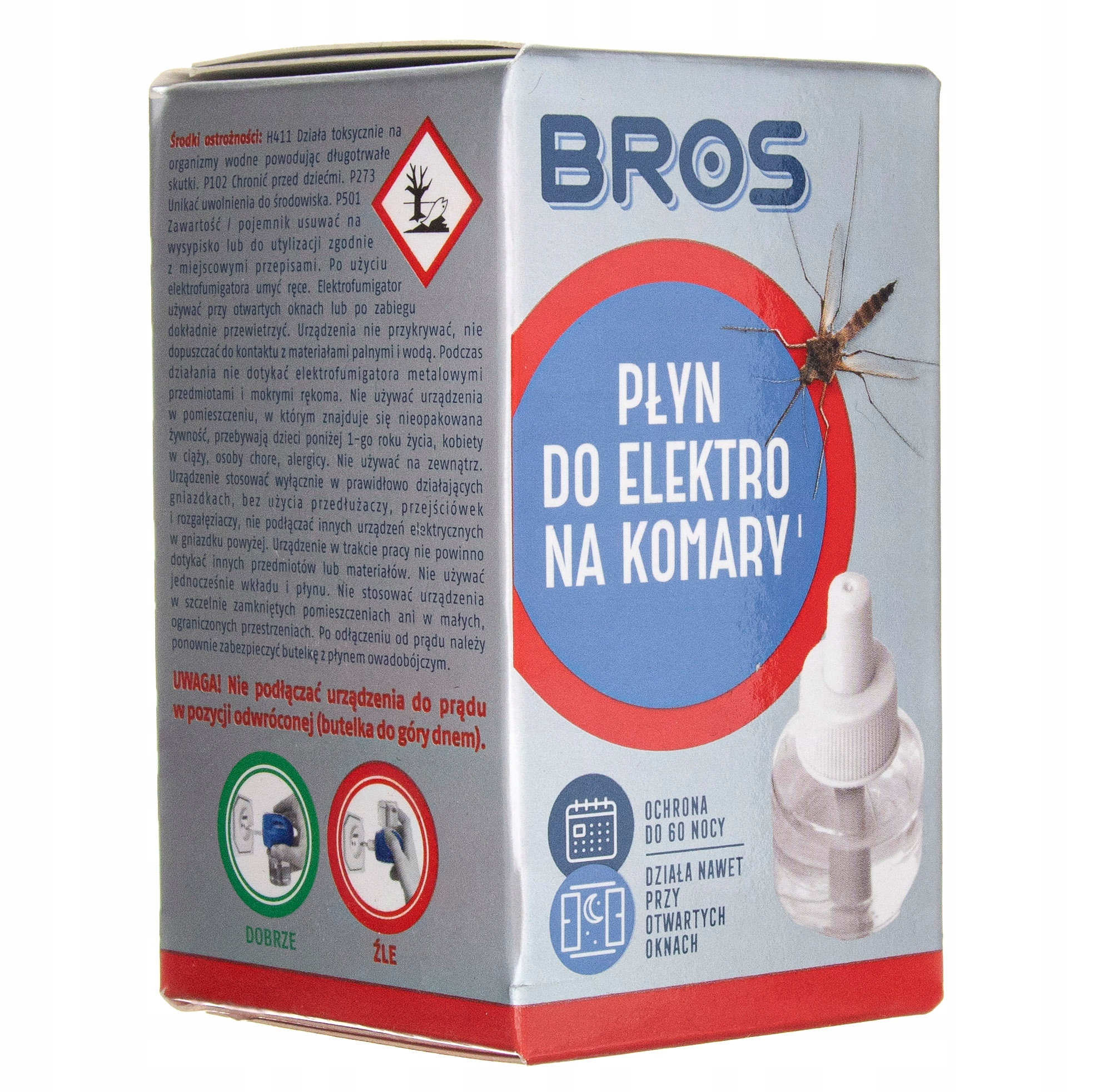 

Bros Płyn Elektro Na Komary Płyn Owadobójczy 40 ML