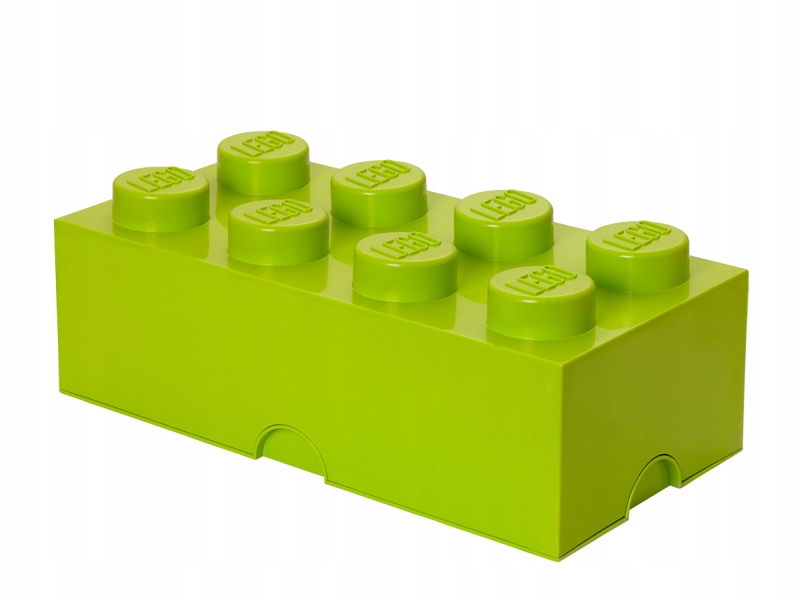 Lego 40041220 Zásobník na stavebnice 4x2 světle zelený