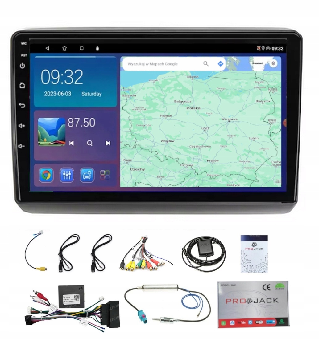 Rádio Navigácia Gps Fiat Ducato 2015-2023 Wifi Carplay Usb 4GB 64GB