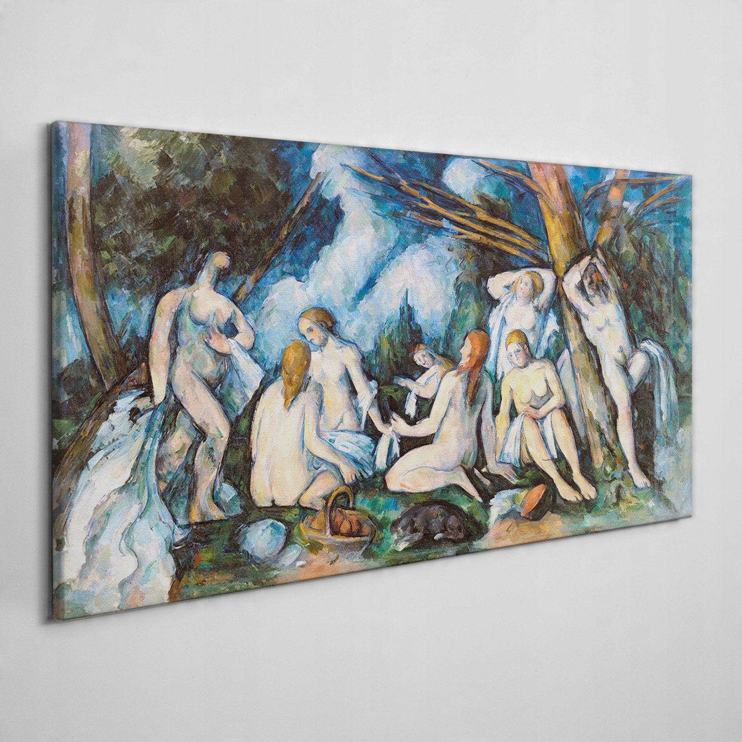 

Obraz na ramie płótno Kąpiący się natura 120x60 cm