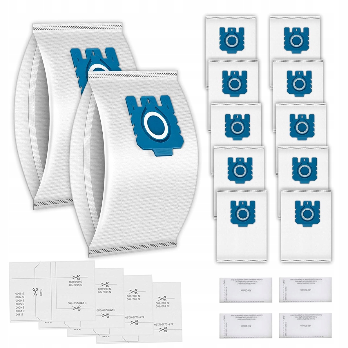 12x Worki Do Miele 3D Complete -C3, C2, Classic C1