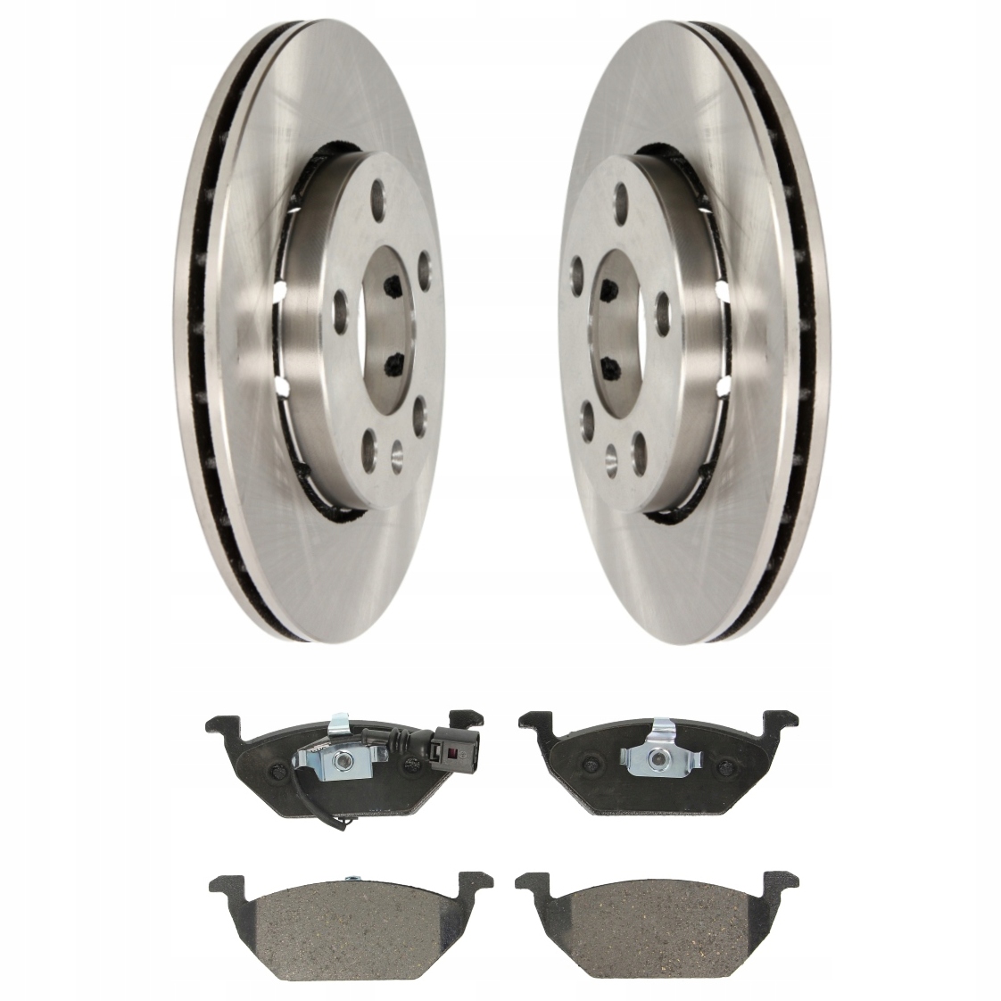 ДИСКИ КОЛОДКИ ПЕРЕДНИЕ SKODA FABIA И II VW POLO 239MM