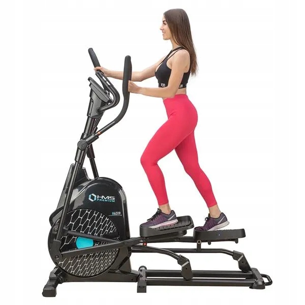 Trenażer Eliptyczny Magnetyczny Hms Premium H6319 Fitness Cardio 120 Kg Max