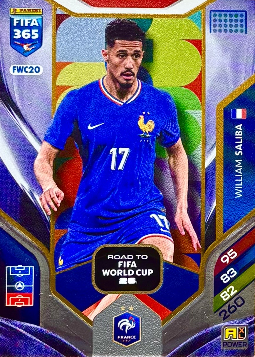 Fifa 365 2026 Kick-off Road To Fifa World Cup 26 Power FWC20 William Saliba