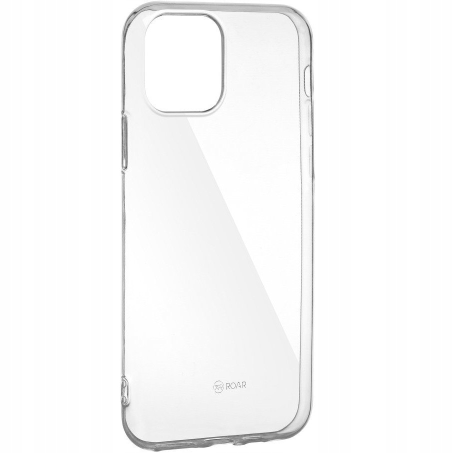 Apple iPhone Air (2025), Silikonowe etui, Jelly Case, Roar, przezroczyste