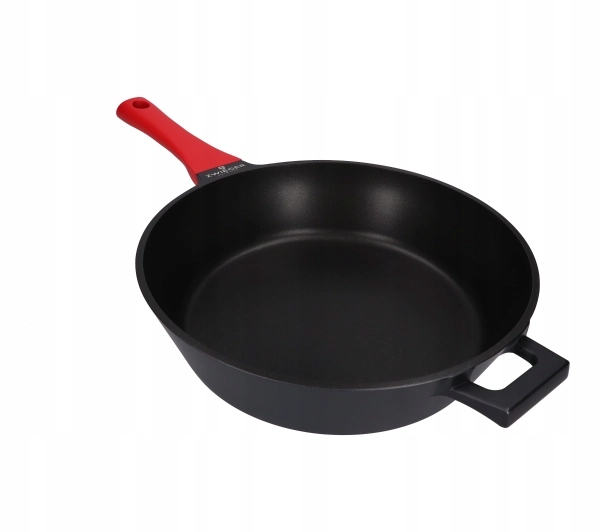 Patelnia Wok Zwieger Obsidian ZW-PO-1104 Indukcja Greblon 28cm Czarna