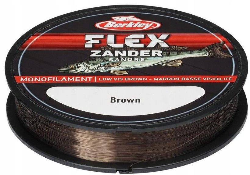 Żyłka Berkley Flex Ss Zander 0,25mm 300m Brown Średnica (mm): 0.25