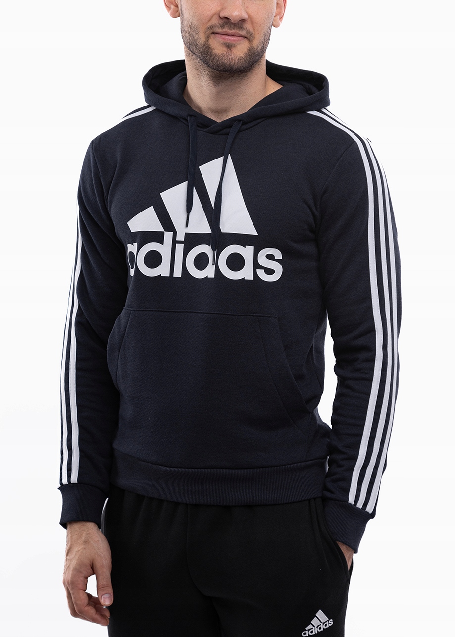 adidas pánská mikina s kapucí sportovní bavlněná pohodlná vel