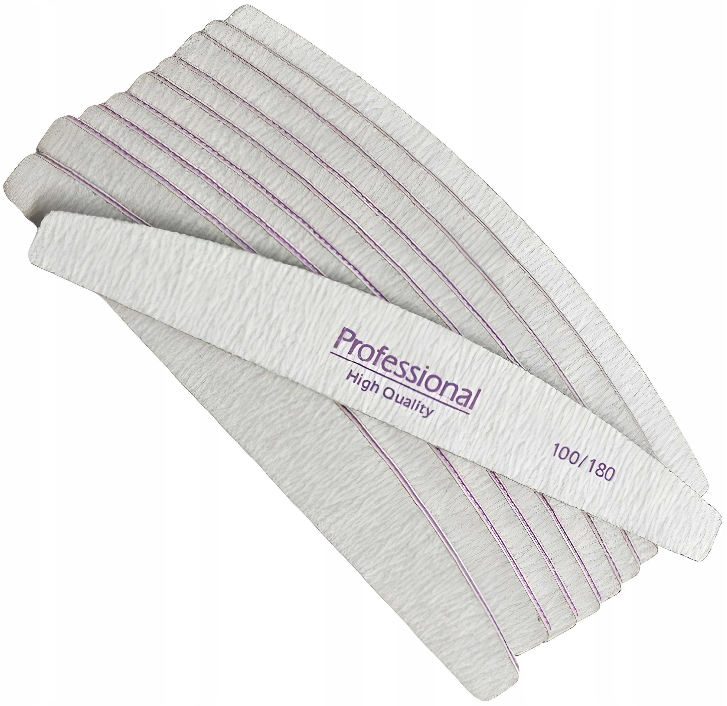 PROFESSIONAL pilnik półksiężyc zebra 100/180- 10 sztuk