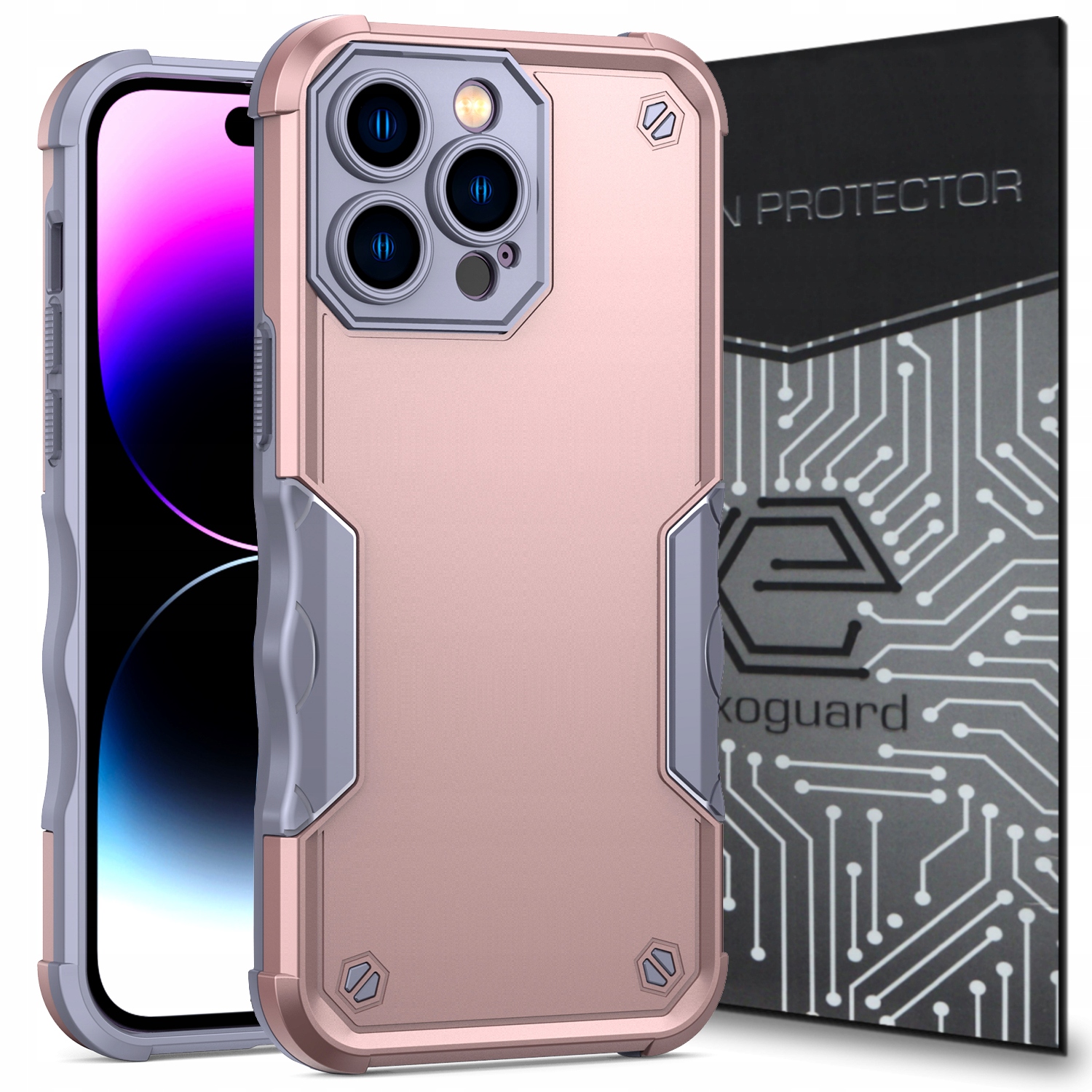 

Obudowa Etui Pancerne+szkło do Apple Iphone 14 Pro