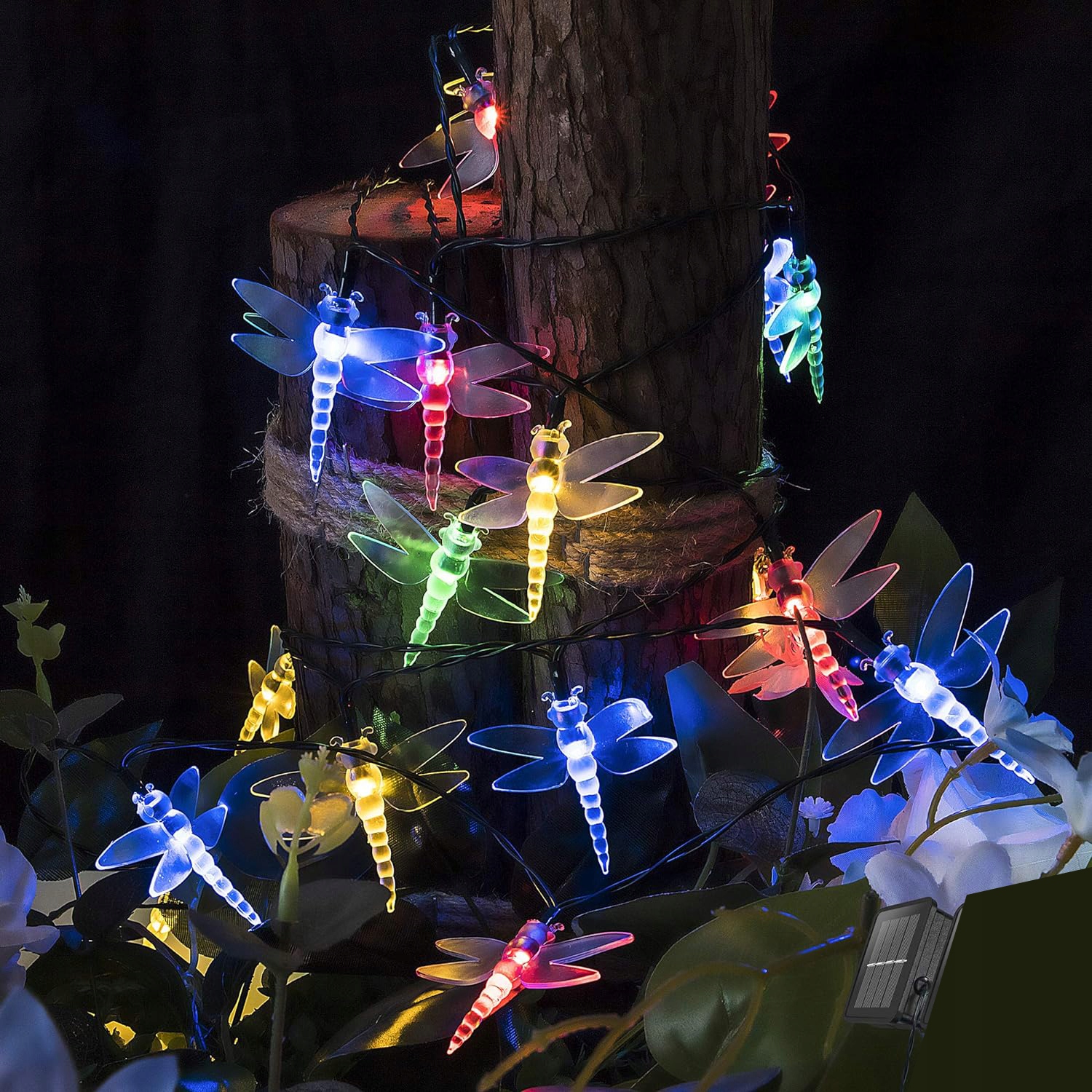 GIRLANDA SOLARNA OGRODOWA WAŻKI 30 LED 6,5M Lampki Solarne Ogrodowe Lampy EAN (GTIN) 5905982100975