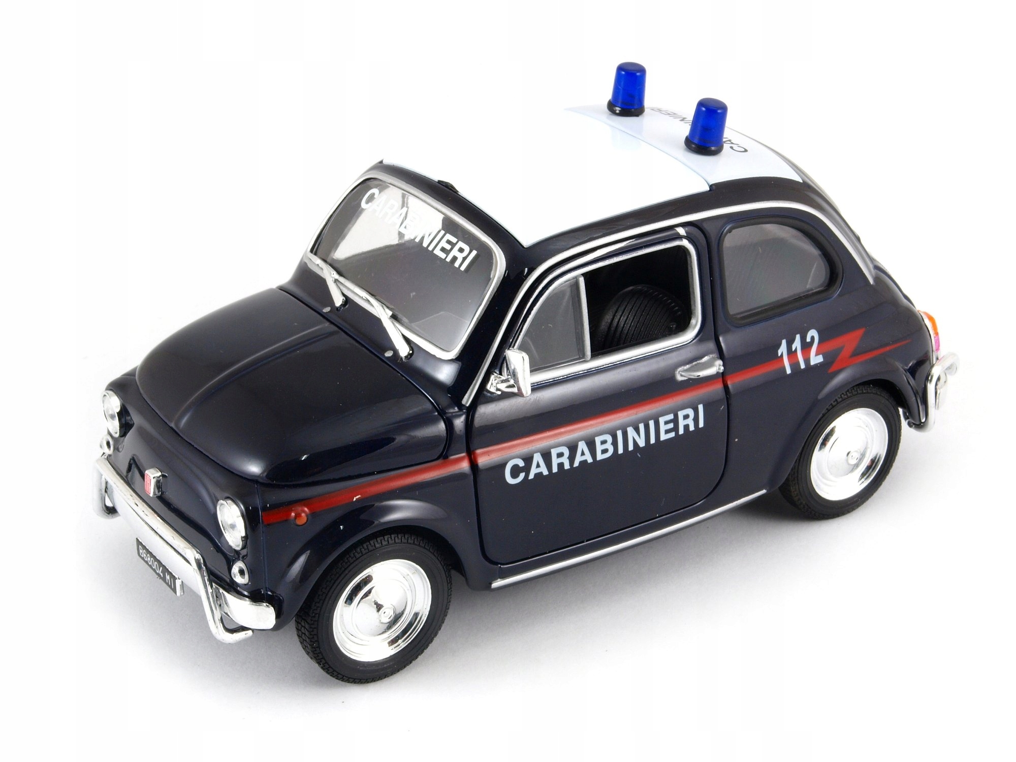 Fiat 500 Nuova 1:24 Welly Carabinieri policie