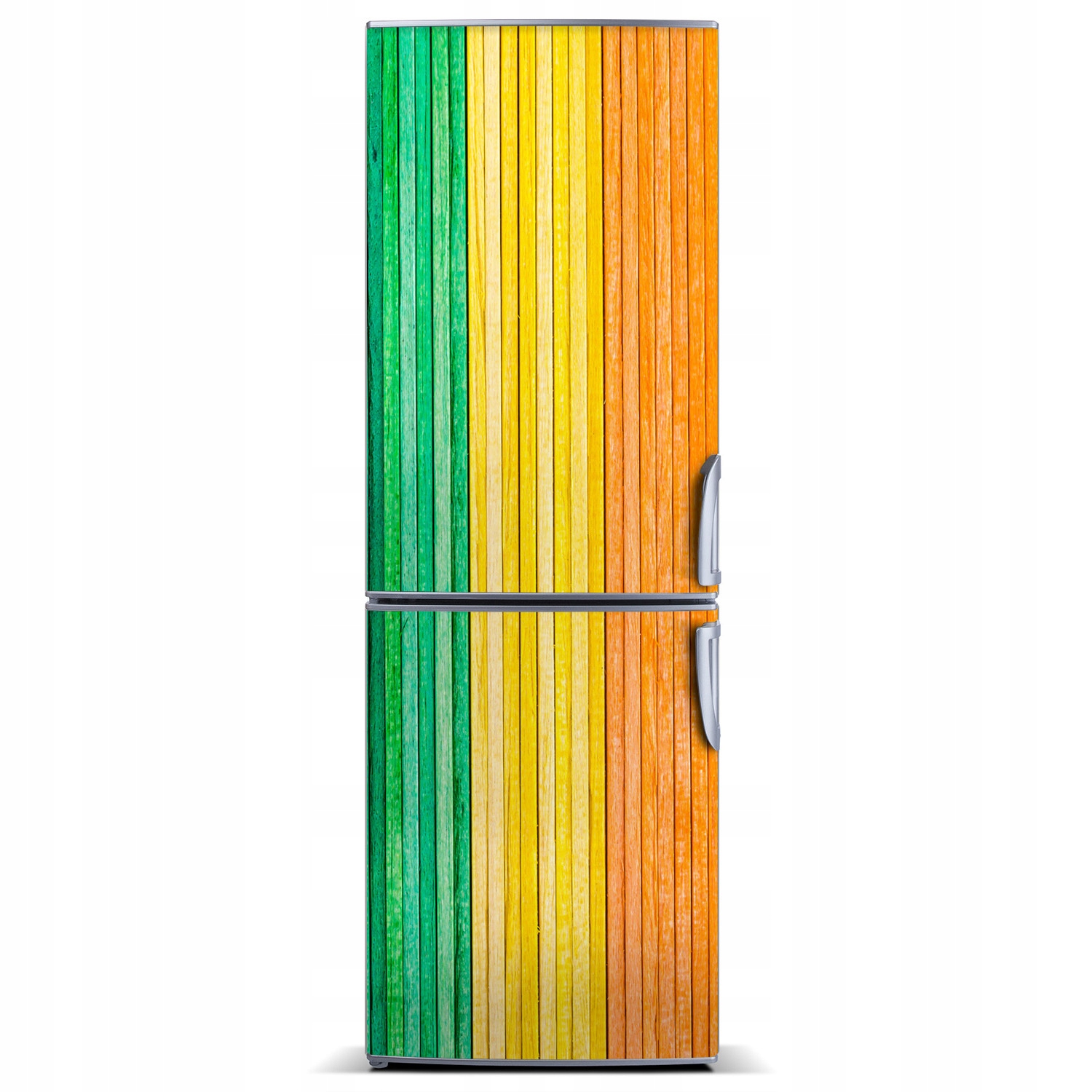 

Magnes Tapeta na lodówkę Kolorowe paski 60x180