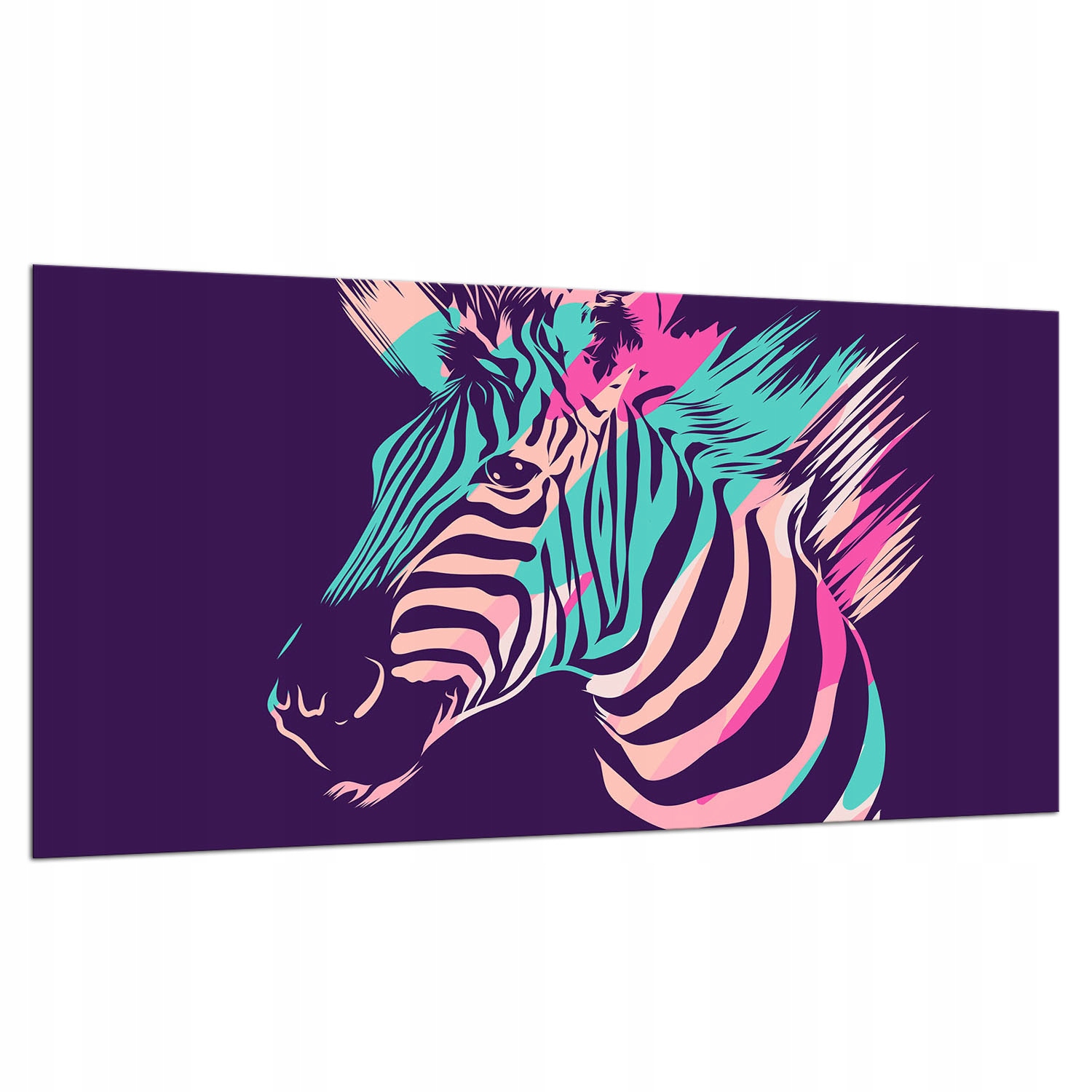 7v1 Skleněná Ochranná Deska Na Sporák 90X52 Zebra