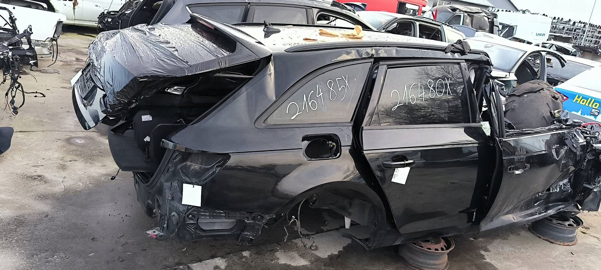 LONGHERONE parafango Destra posteriore LY9B KOMBI AUDI A4 B9
