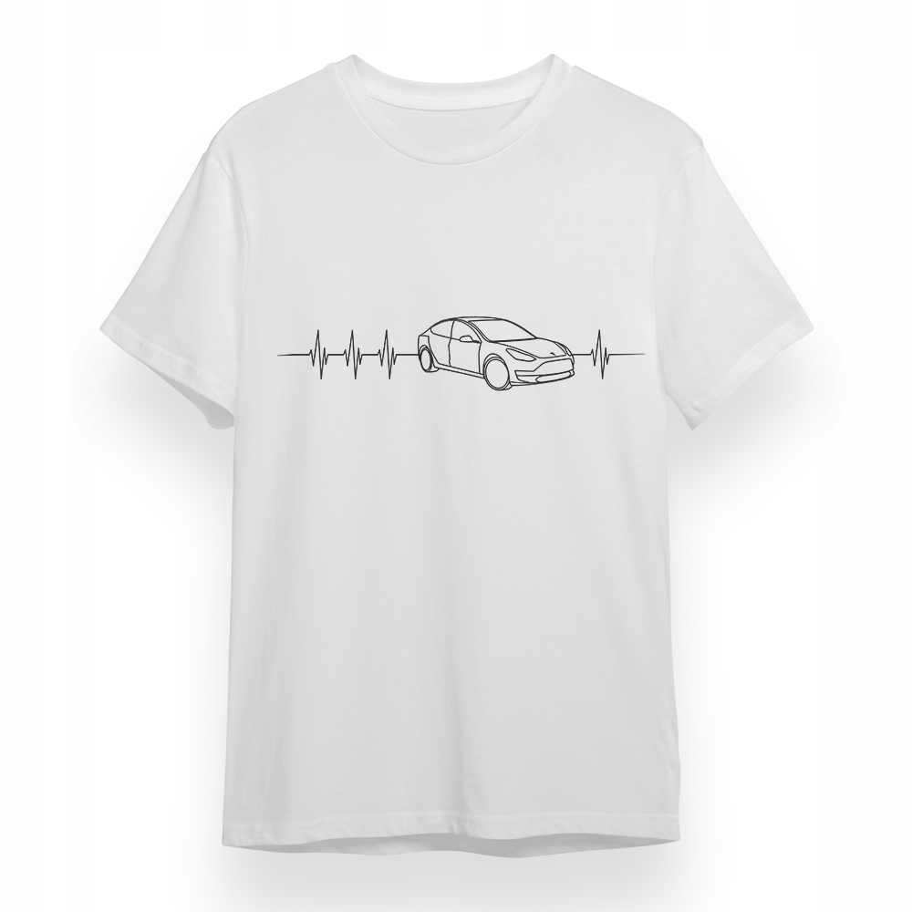 

Tesla koszulka t-shirt Prezent dla fana Tesli L
